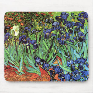 Irises by Van Gogh Fine Art Mouse Mat