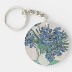 Irises, by van Gogh: Key Ring