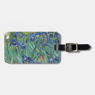 Irises by Van Gogh Luggage Tag