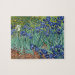Irises by Van Gogh Modern Art Painting Jigsaw Puzzle<br><div class="desc">Vincent van Gogh's art - Paintings of floral and nature - Post-impressionist landscape artworks - Modern Painters and Artists</div>