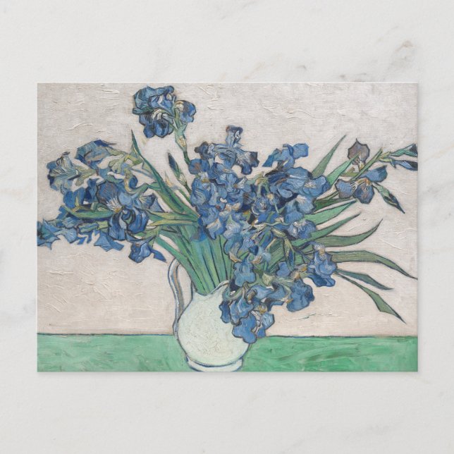 Irises by van Gogh:  Postcard (Front)
