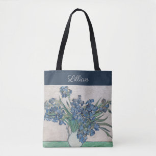 Irises by van Gogh: Tote Bag