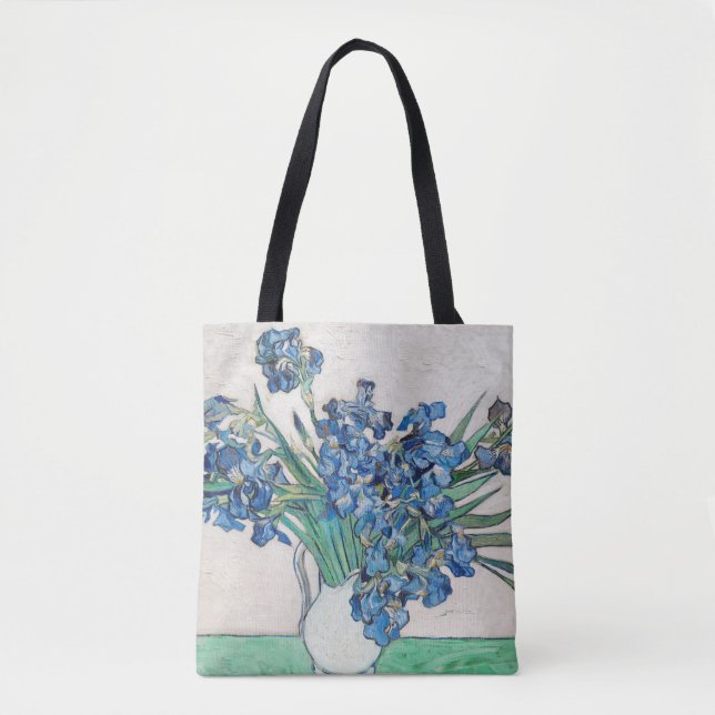 Irises by Van Gogh Tote Bag (Front)