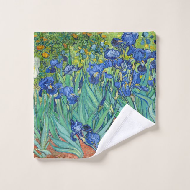 Irises by Van Gogh. Wash Cloth (Wash Cloth)