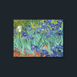 Irises by Van Gogh Wrapped Canvas<br><div class="desc">Vincent van Gogh's art - Paintings of floral and nature - Post-impressionist landscape artworks</div>