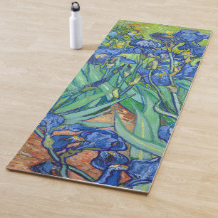 Irises by Van Gogh. Yoga Mat