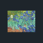 Irises by Vincent Van Gogh 1889 Canvas Print<br><div class="desc">Irises is one of many paintings and prints of irises by the Dutch artist Vincent van Gogh. Irises was painted while Vincent van Gogh was living at the asylum at Saint Paul-de-Mausole in Saint-Rémy-de-Provence, France, in the last year before his death in 1890. This work is in the public domain...</div>
