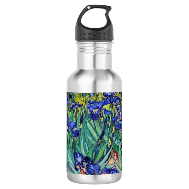 Irises by Vincent van Gogh 532 Ml Water Bottle (Front)