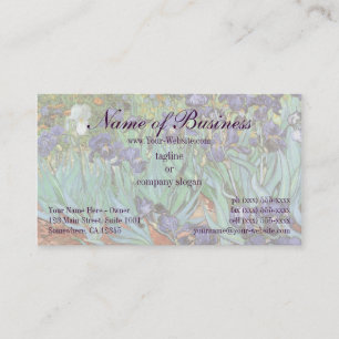 Irises by Vincent van Gogh Business Card