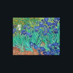 Irises by Vincent Van Gogh Canvas Print<br><div class="desc">Irises by Vincent Van Gogh
1889
Getty Museum,  Los Angeles</div>
