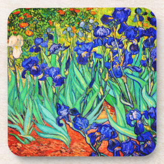 Irises by Vincent Van Gogh Coaster