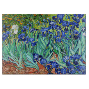 Irises By Vincent Van Gogh Cutting Board