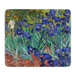 Irises by Vincent van Gogh Cutting Board