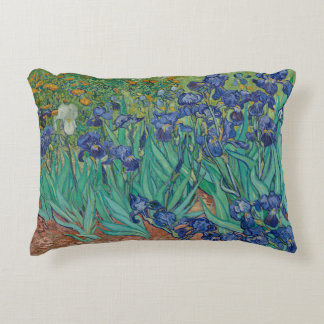 "Irises" by Vincent van Gogh  Decorative Cushion