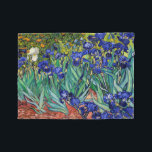 Irises by Vincent van Gogh Fleece Blanket<br><div class="desc">Irises by Vincent van Gogh,  1889.</div>
