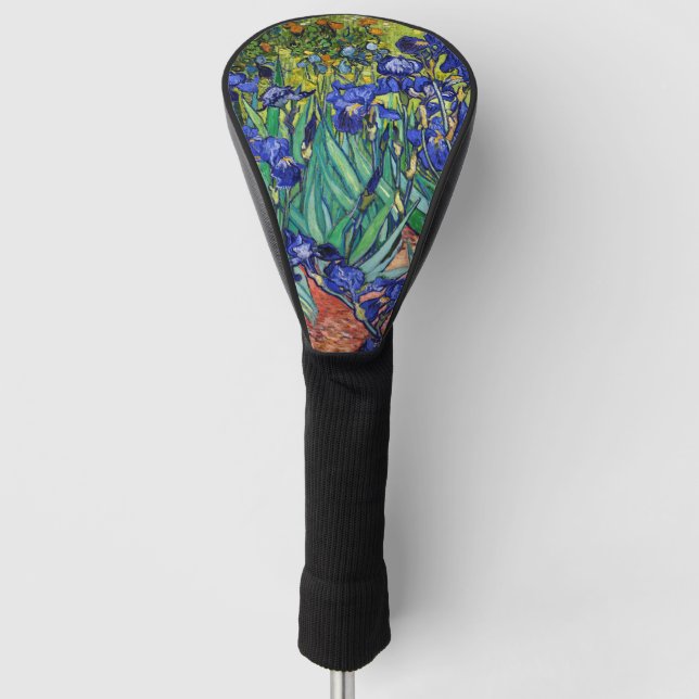 Irises by Vincent van Gogh Golf Head Cover (Front)