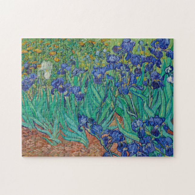 Irises by Vincent Van Gogh Jigsaw Puzzle (Horizontal)