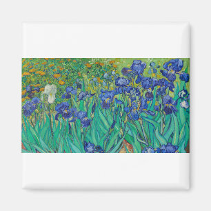Irises by Vincent van Gogh Magnet