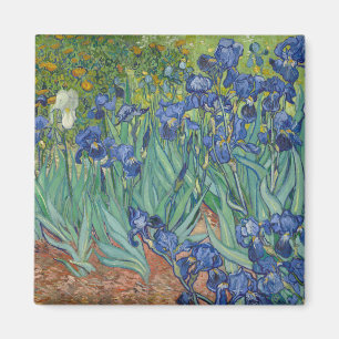 Irises by Vincent Van Gogh Magnet