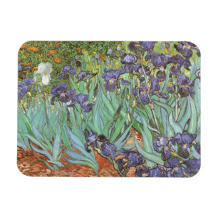 Irises by Vincent van Gogh Magnet