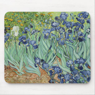 Irises by Vincent van Gogh Mouse Mat