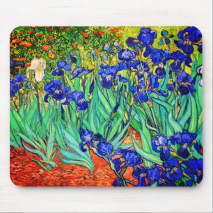 Irises by Vincent Van Gogh Mouse Mat