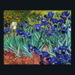 Irises by Vincent van Gogh Poster<br><div class="desc">Irises by Vincent van Gogh,  1889.</div>