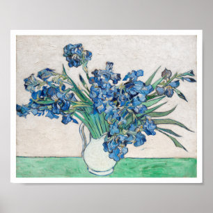 "IRISES" BY VINCENT Van Gogh POSTER
