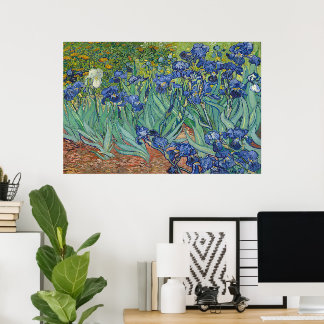 Irises by Vincent van Gogh Poster