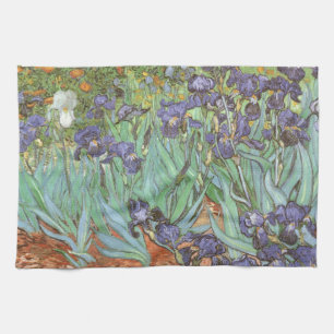 Irises by Vincent van Gogh Tea Towel