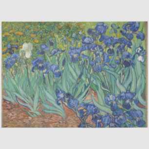 Irises by Vincent Van Gogh Tissue Paper