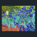 Irises by Vincent Van Gogh vibrant painting flower Poster<br><div class="desc">Irises by Vincent Van Gogh vibrant painting flower Poster</div>