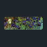 Irises by Vincent van Gogh, Vintage Garden Art<br><div class="desc">Irises (1889) by Vincent van Gogh is a vintage fine art post impressionism landscape floral painting featuring a garden with purple bearded irises growing by orange poppies. A single white iris flower is blooming at the edge. About the artist: Vincent Willem van Gogh (1853 -1890) was one of the most...</div>