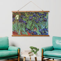Irises by Vincent van Gogh, Vintage Garden Art