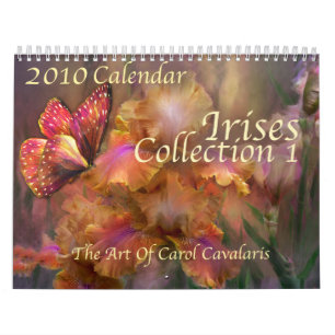 Irises - Collection 1 Calendar for 2010