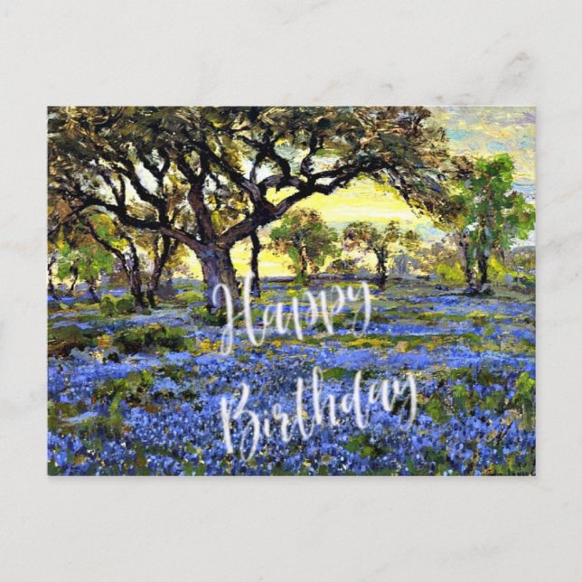 Irises, famous painting by Claude Monet Postcard (Front)