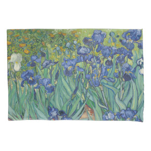 Irises, Floral Oil Painting, Vincent Van Gogh Pillowcase
