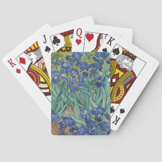 Irises, Floral Oil Painting, Vincent Van Gogh Playing Cards