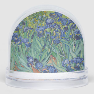 Irises, Floral Oil Painting, Vincent Van Gogh Snowglobe