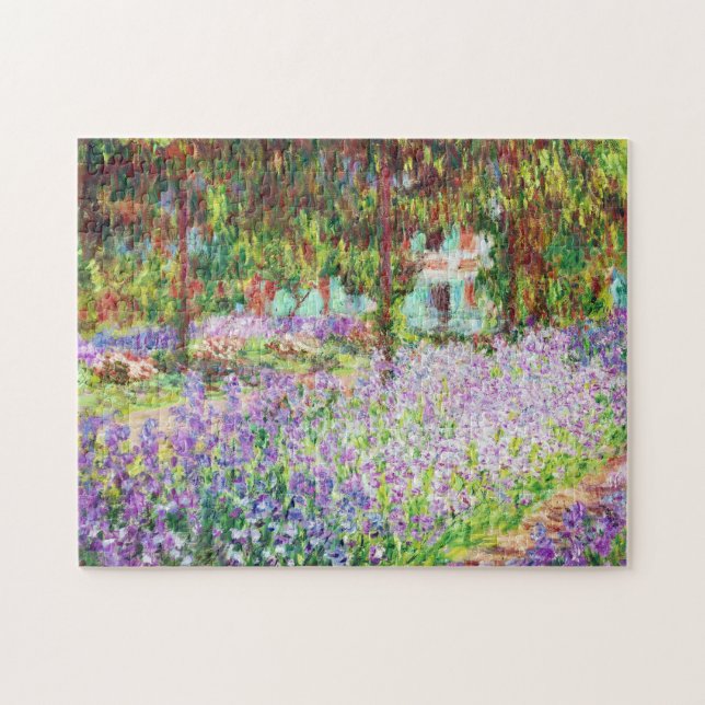 Irises in Monet's Garden Claude Monet Jigsaw Puzzle (Horizontal)