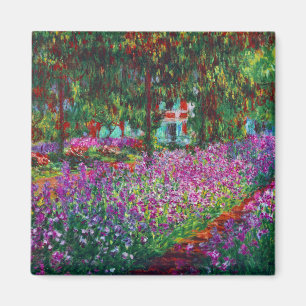 Irises in Monet's Garden Magnet