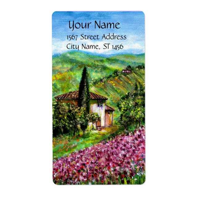 IRISES IN TUSCANY (Front)