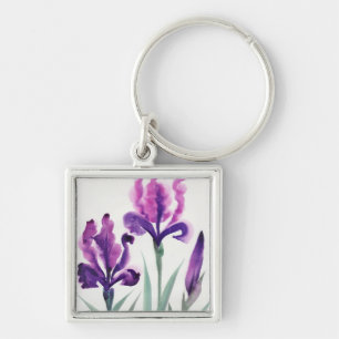 Irises Key Ring