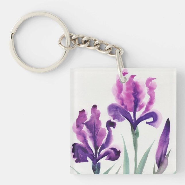 Irises Key Ring (Front)