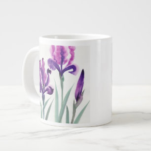 Irises Large Coffee Mug
