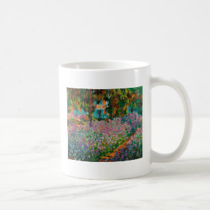 Irises Monet Garden Giverny flowers Coffee Mug