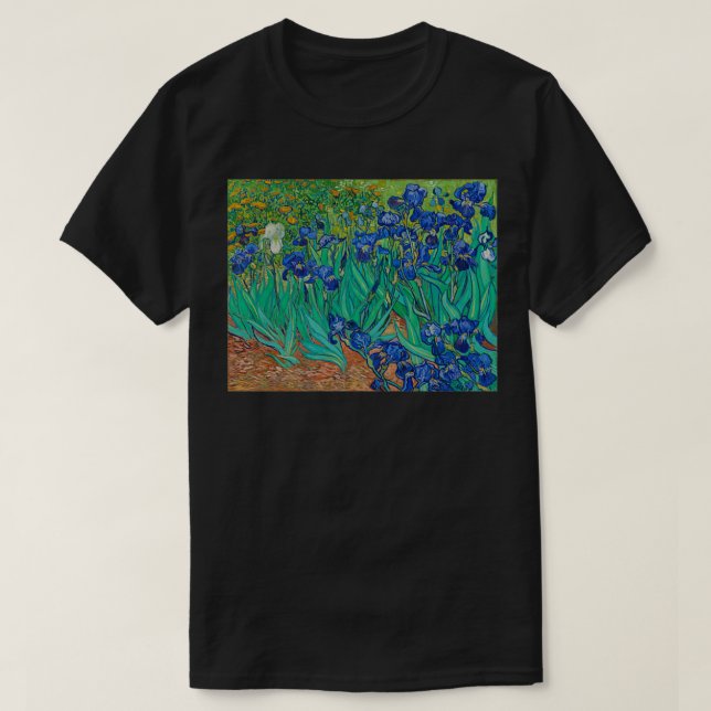 Irises T-Shirt (Design Front)