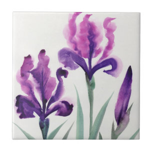 Irises Tile