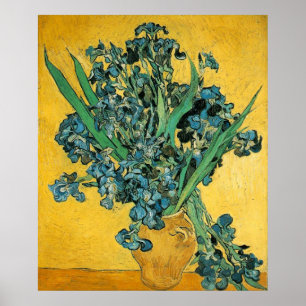 Irises - Van Gogh - c1890 Poster