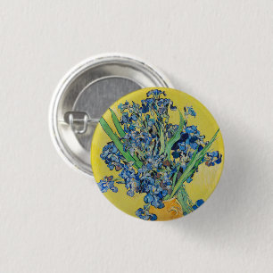 Irises  Vincent van Gogh    3 Cm Round Badge